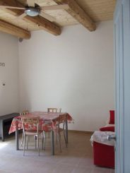 Cucina del bilocale al piano terra